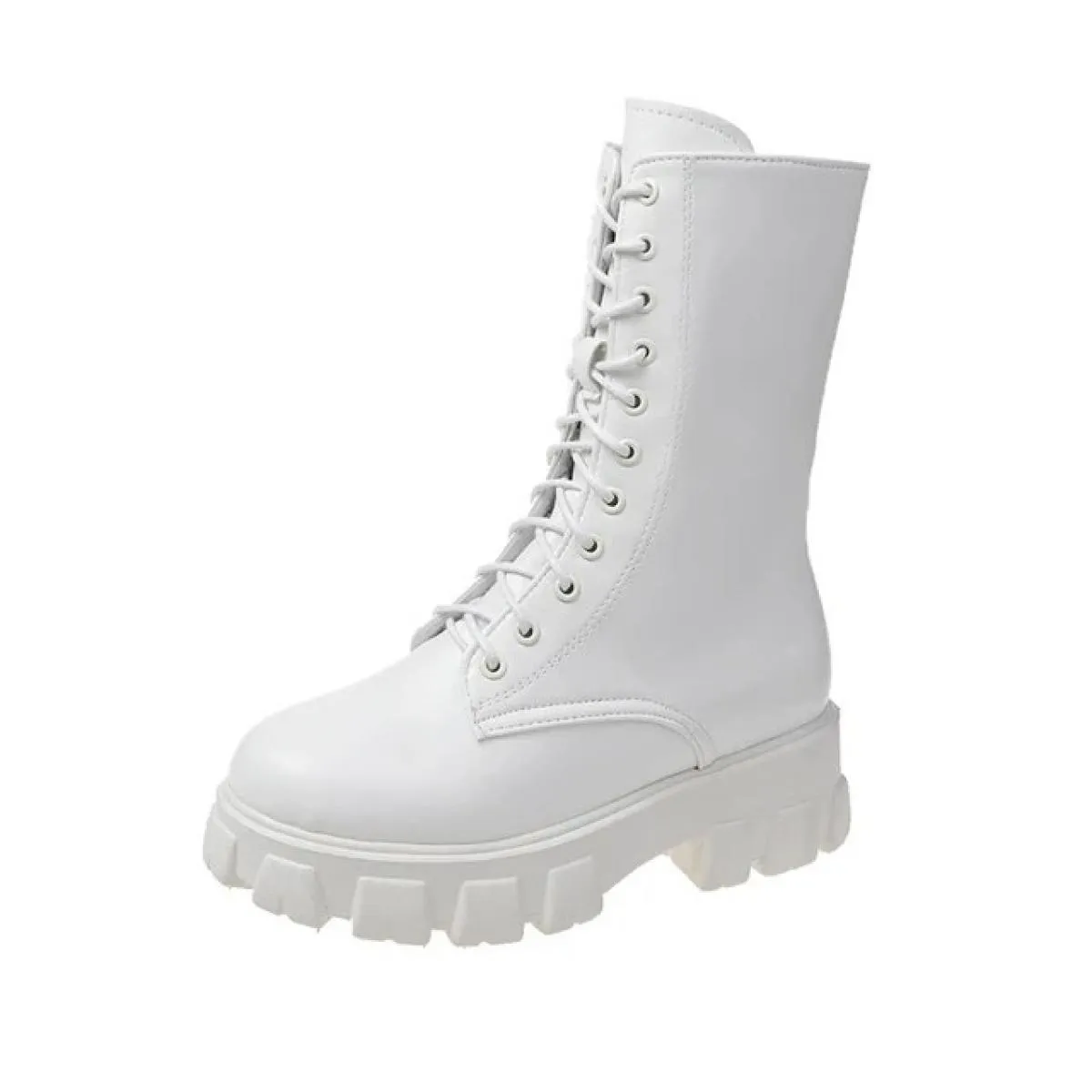 2024 nuove donne di vendita calde stivali inverno caldo moda lace up cerniera tacco alto classico scarpe da donna di colore soli