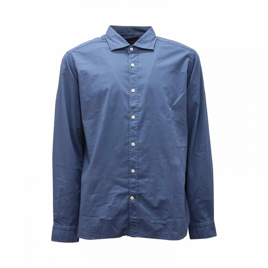 3749AR camicia uomo TINTORIA MATTEI man shirt blue