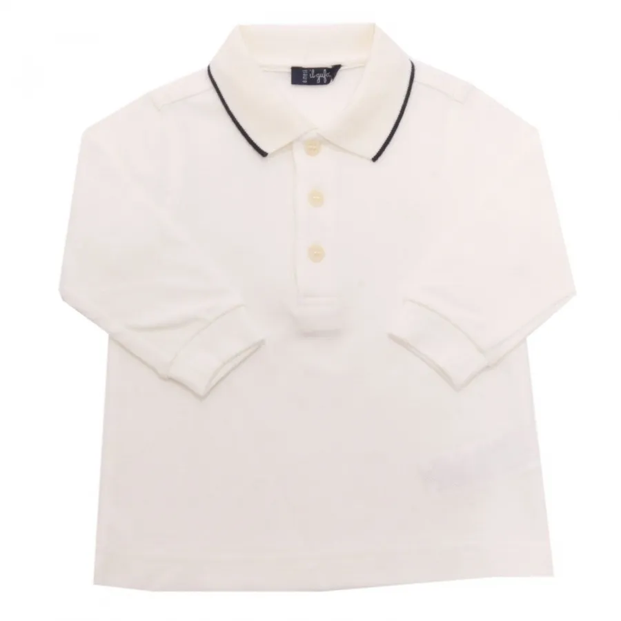 3938AL polo bimbo boy IL GUFO kids polo-shirt