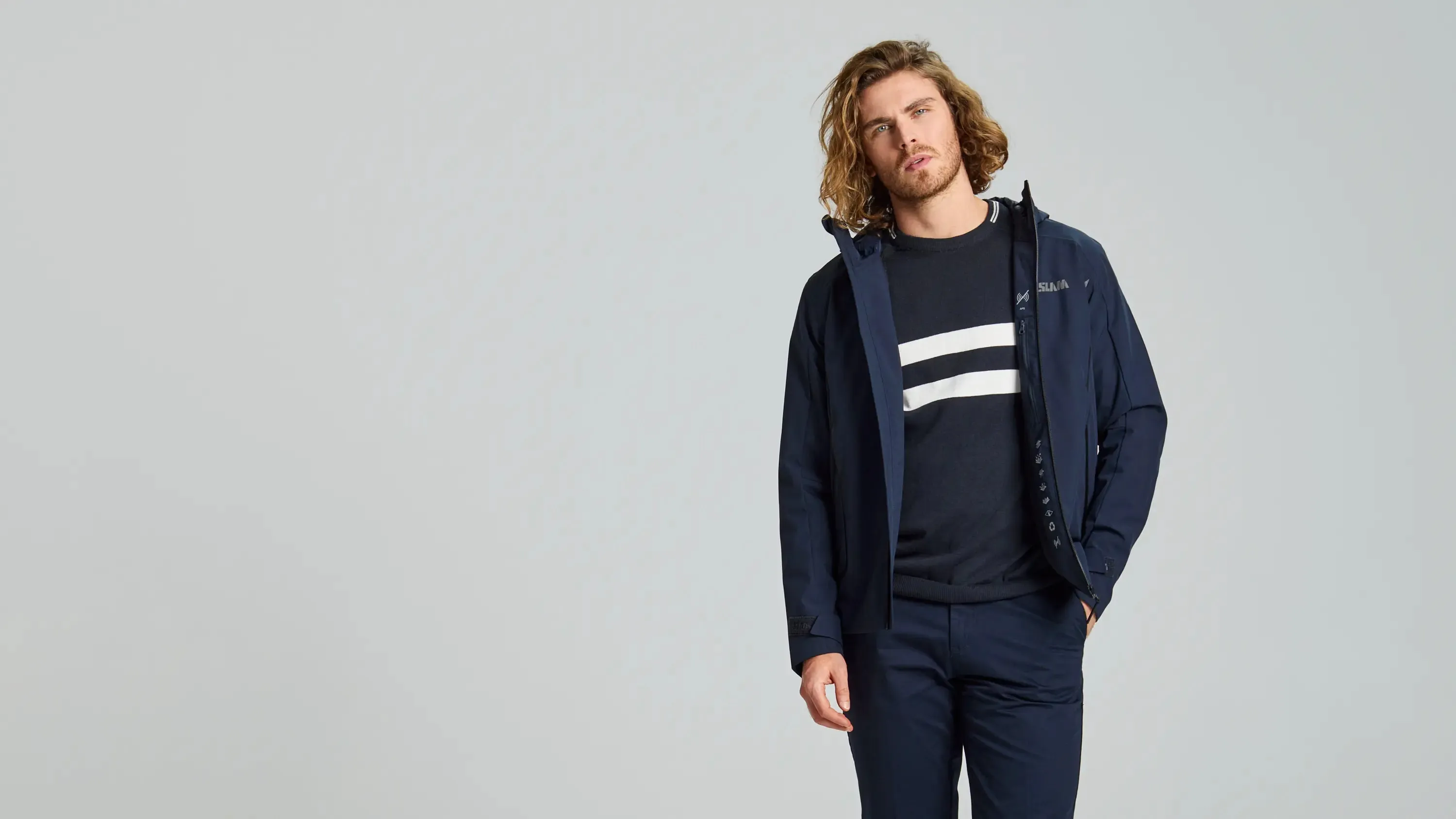   ACTIVE HOODED JACKET Giacca Estiva Impermeabile