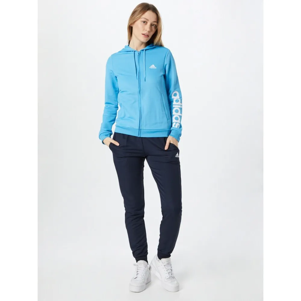 ADIDAS - TUTA ESSENTIALS - DONNA - NERO-ROYAL - HD1696