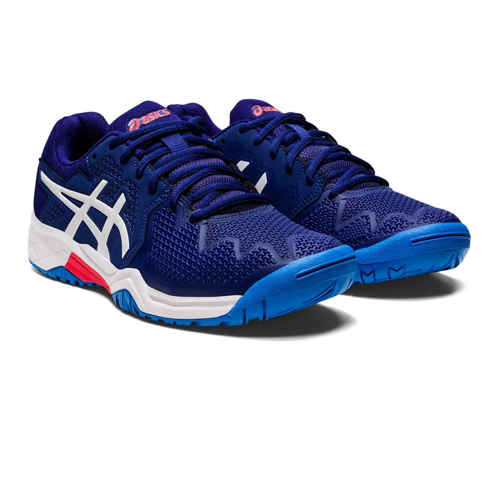 Asics Gel-Resolution 8 GS Scarpe per campi outdoor