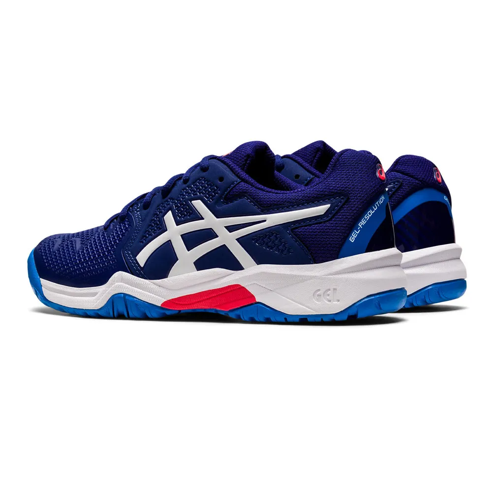 Asics Gel-Resolution 8 GS Scarpe per campi outdoor