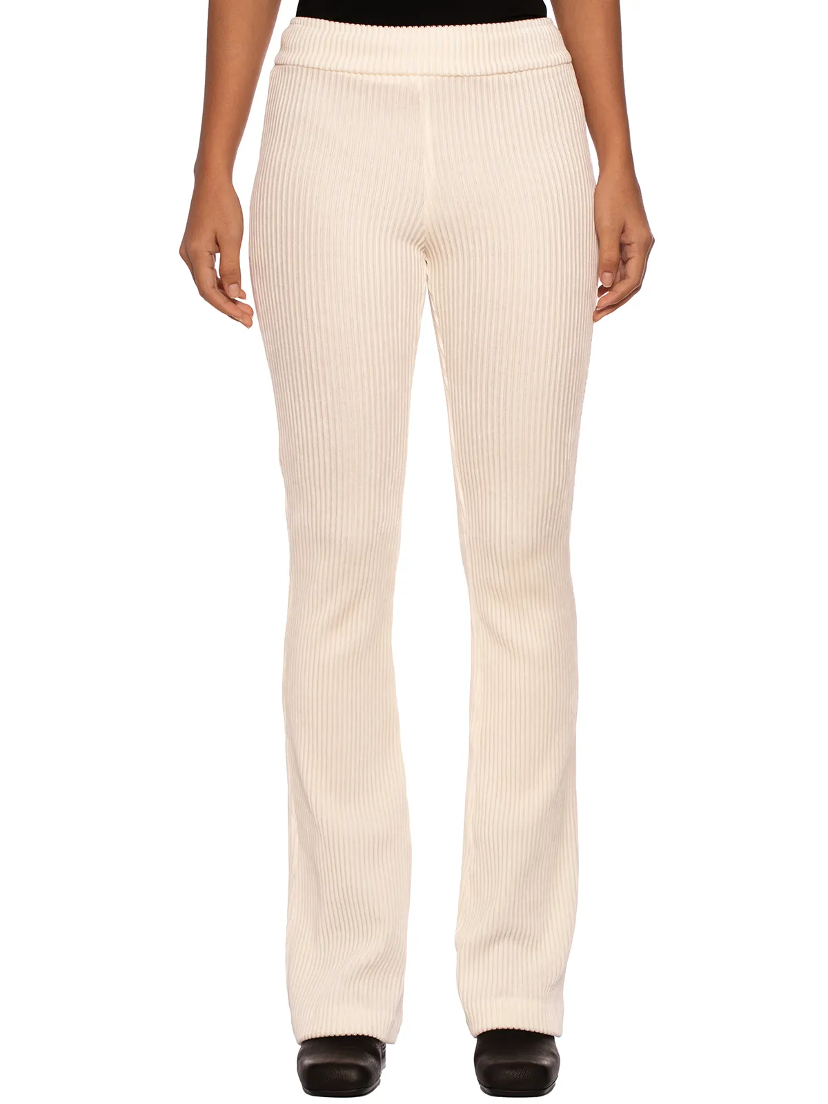 AVENUE MONTAIGNE  PANTALONE A ZAMPA IN VELLUTO MOD.BELLINI 
