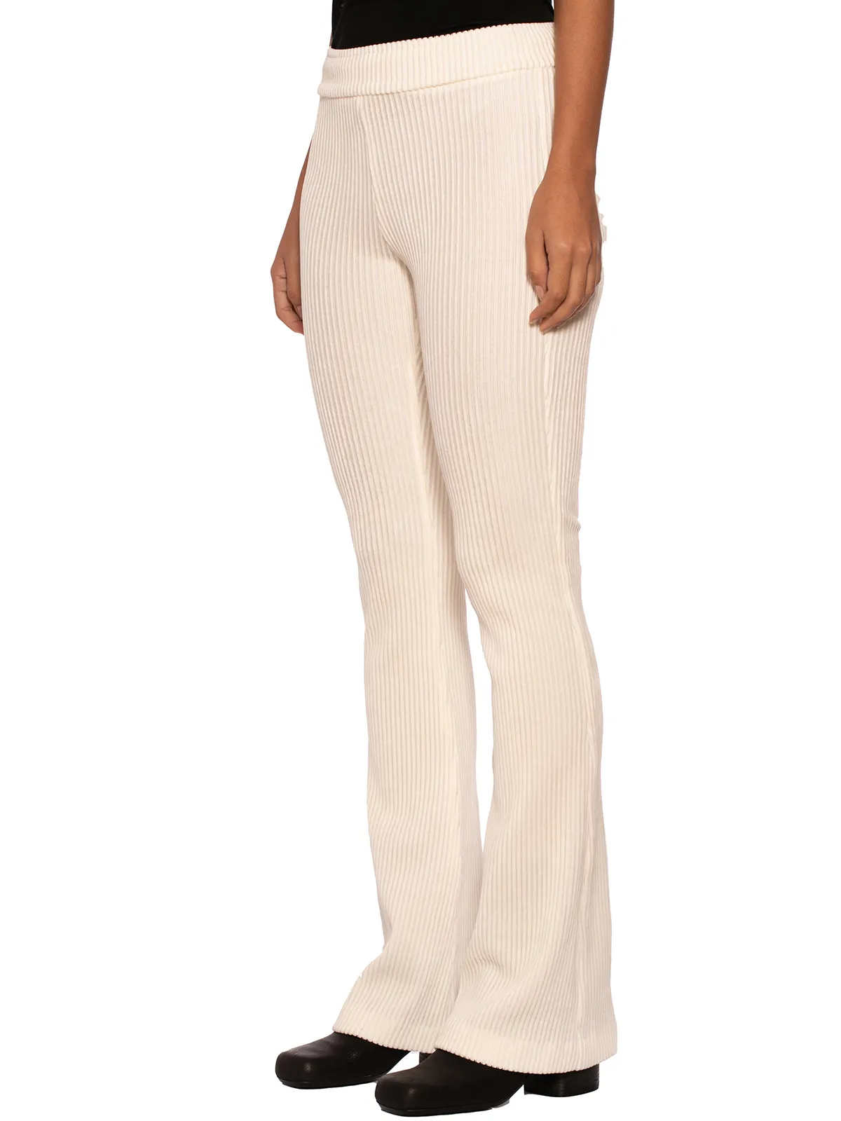 AVENUE MONTAIGNE  PANTALONE A ZAMPA IN VELLUTO MOD.BELLINI 