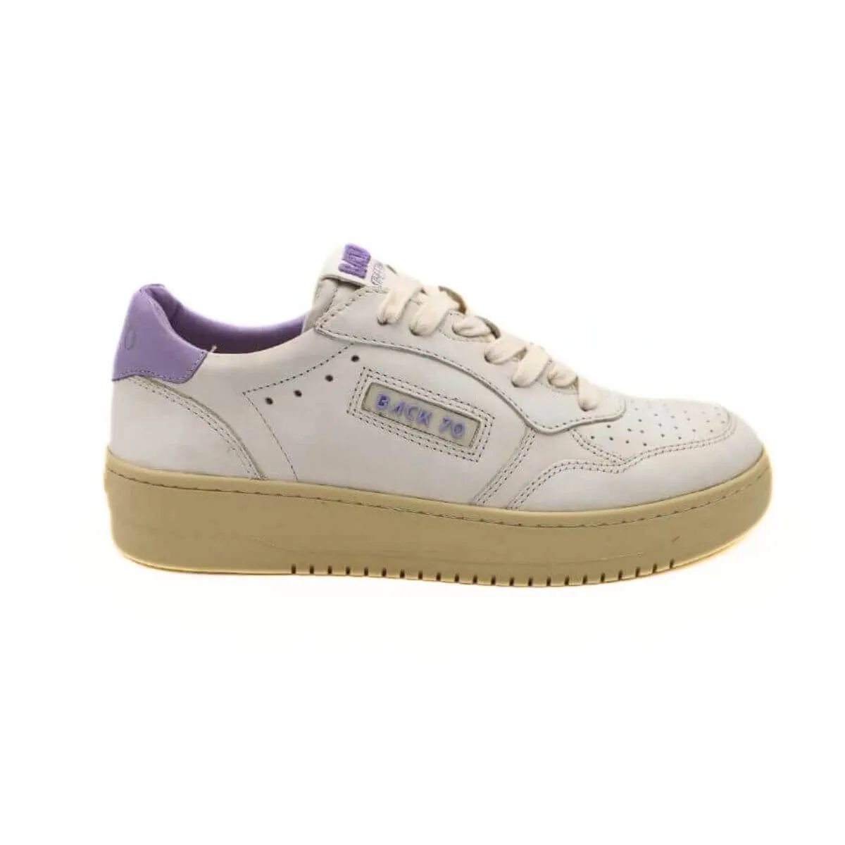 BACK 70 SNEAKER XSLAM J12 BIANCO/LILLA  