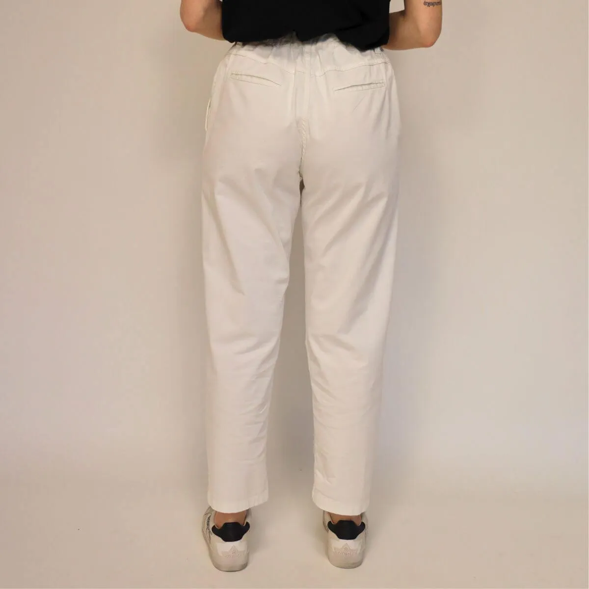 BERNA PANTALONE W244012-158 BIANCO  