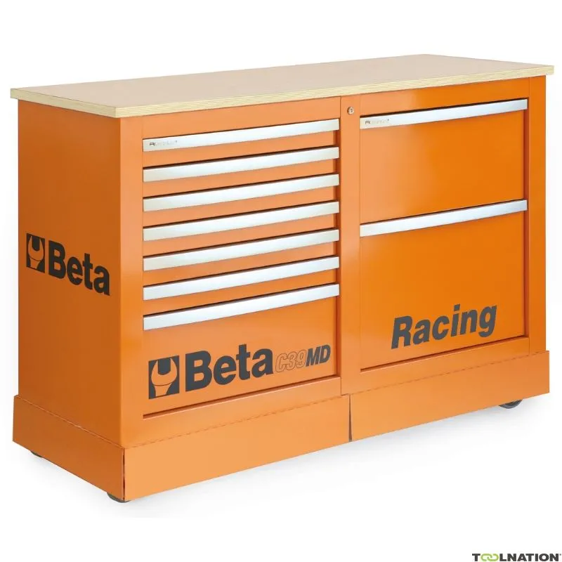 Beta 039390101 C39MD-O Carrello portautensili speciale, tipo Racing MD