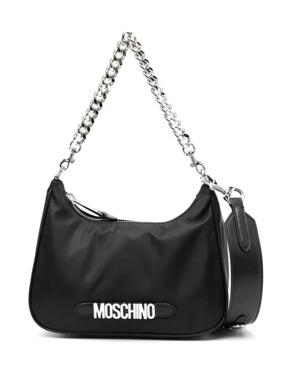 Borsa Hobo con logo