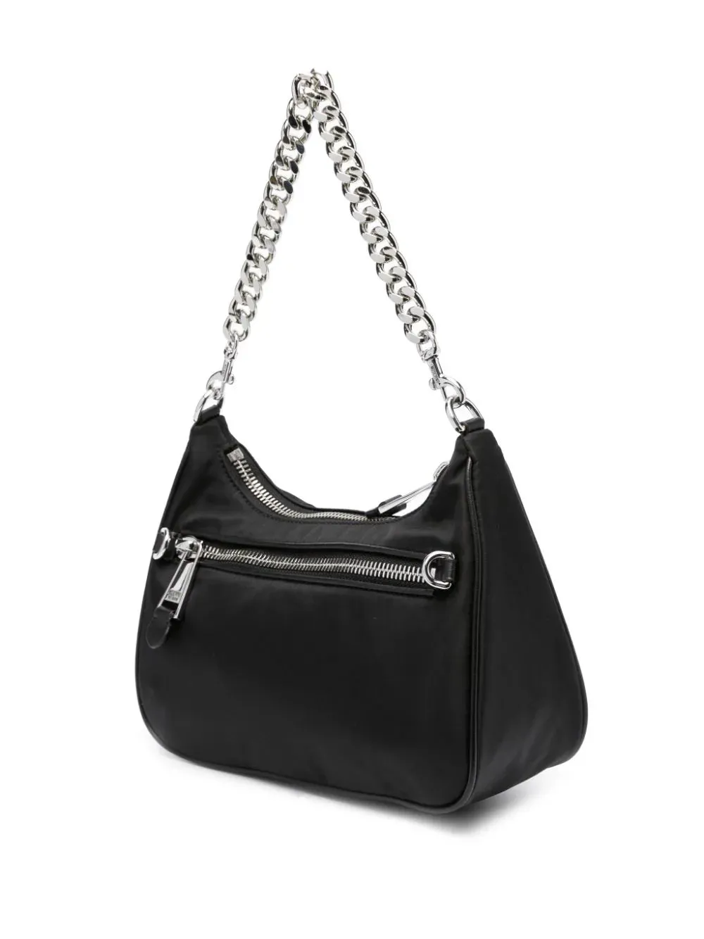 Borsa Hobo con logo