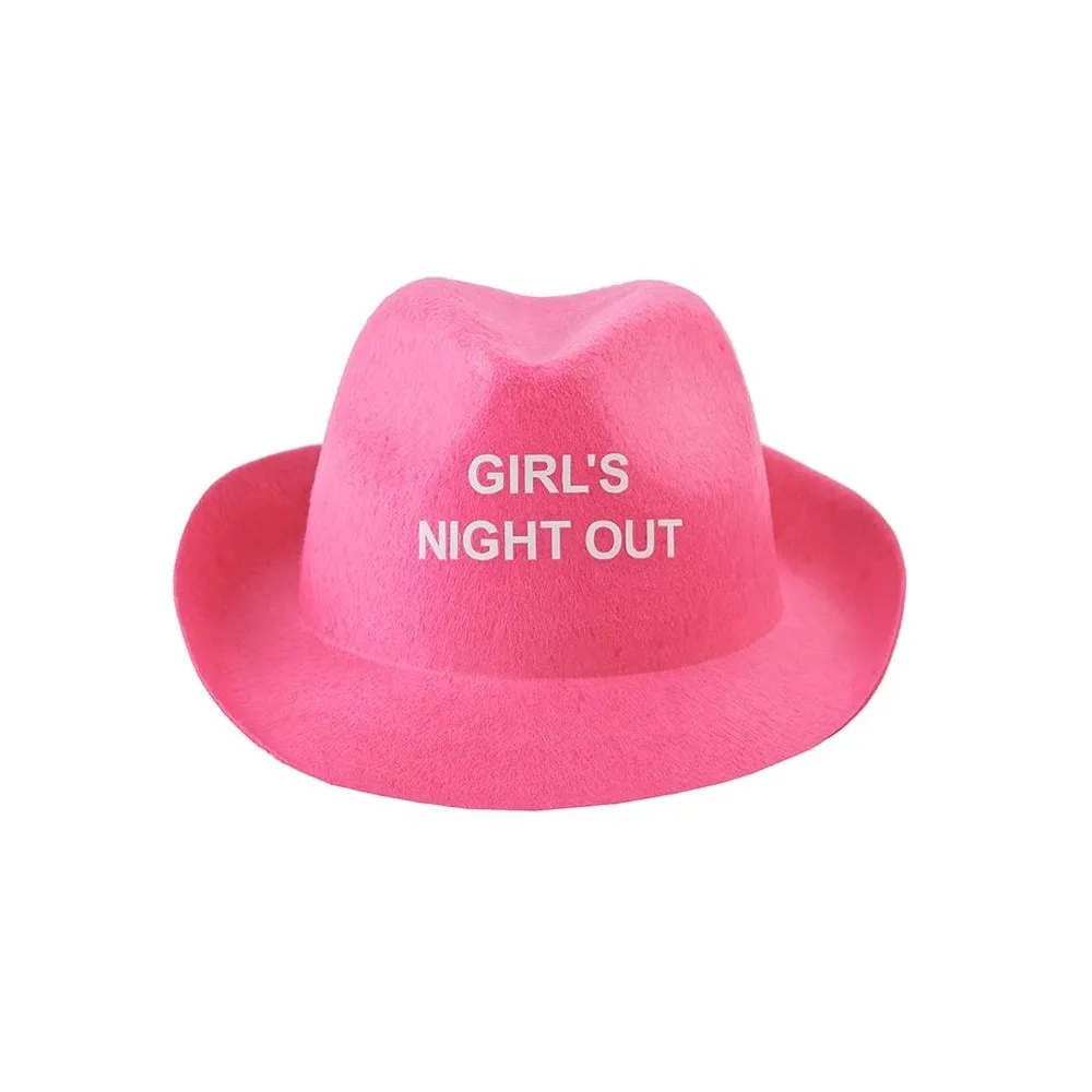 Cappello borsalino Rosa Donna addio al nubilato Compleanno e festa a tema