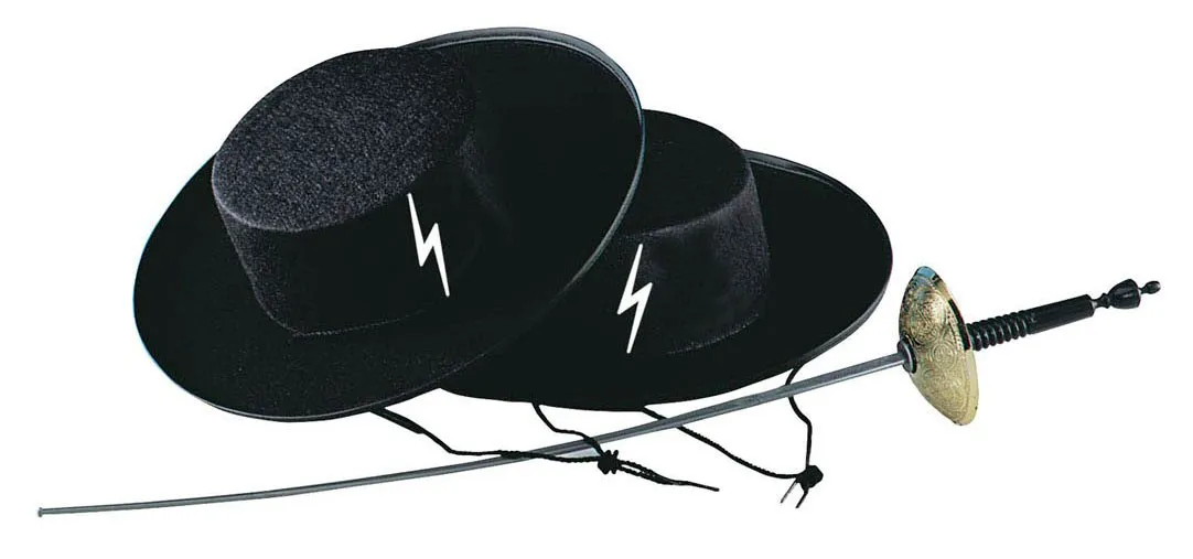 Cappello da bandito fatto di feltro