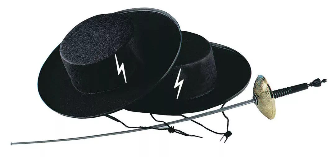 Cappello da bandito fatto di feltro