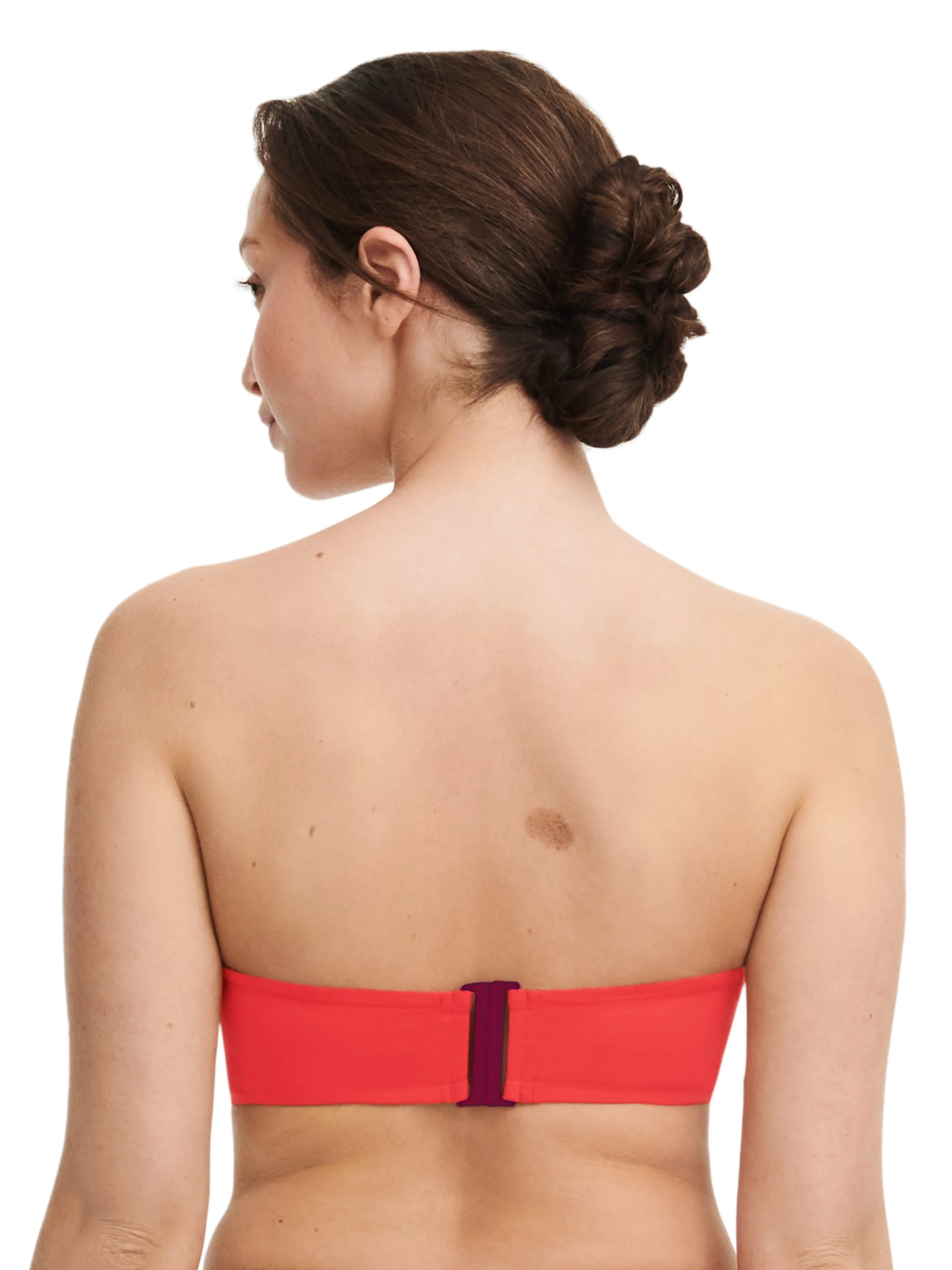  CHANTELLE   AUTHENTIC - Haut de maillot de bain sans armature bandeau bretelles amovibles | Multicolore