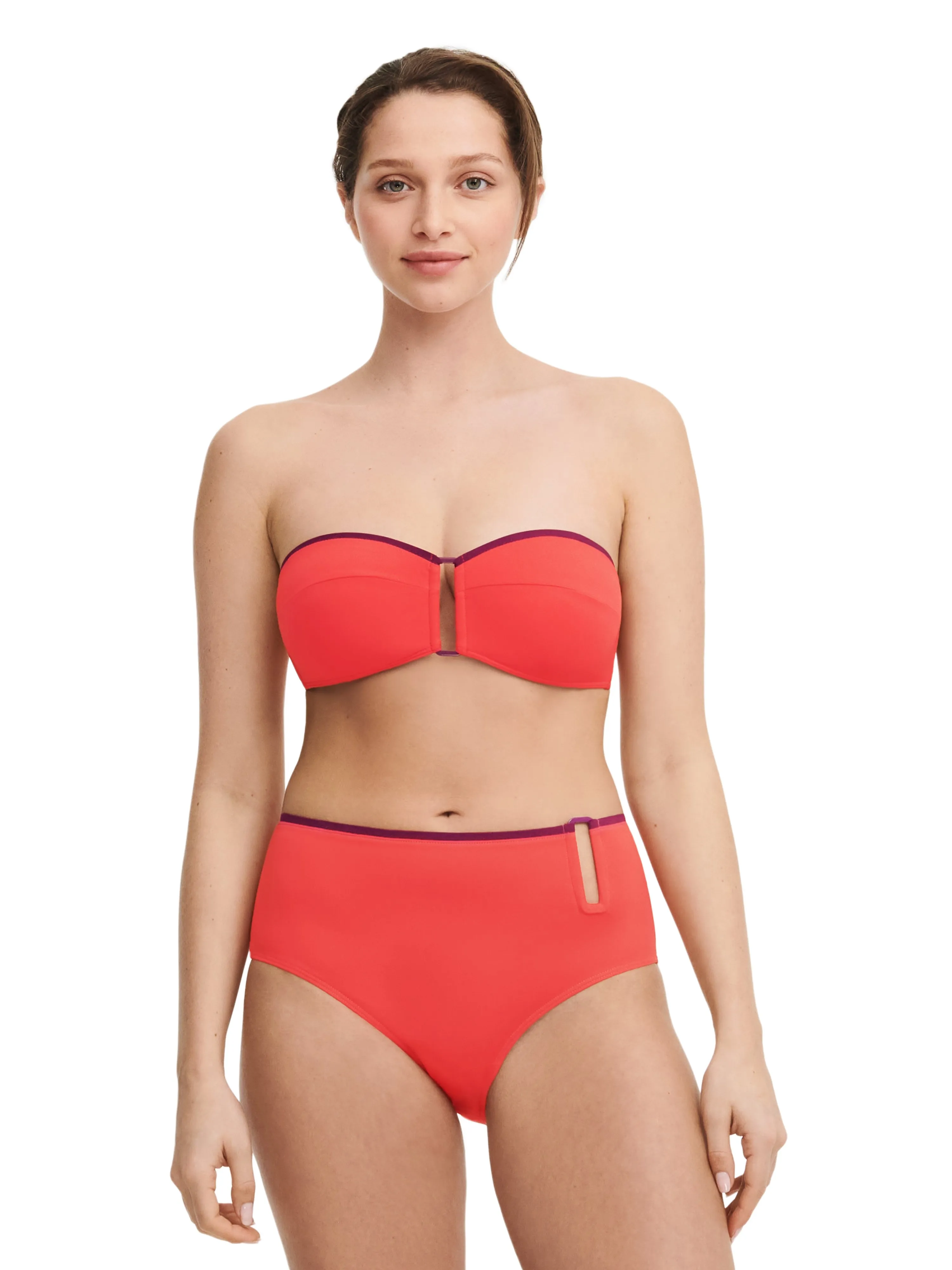  CHANTELLE   AUTHENTIC - Haut de maillot de bain sans armature bandeau bretelles amovibles | Multicolore