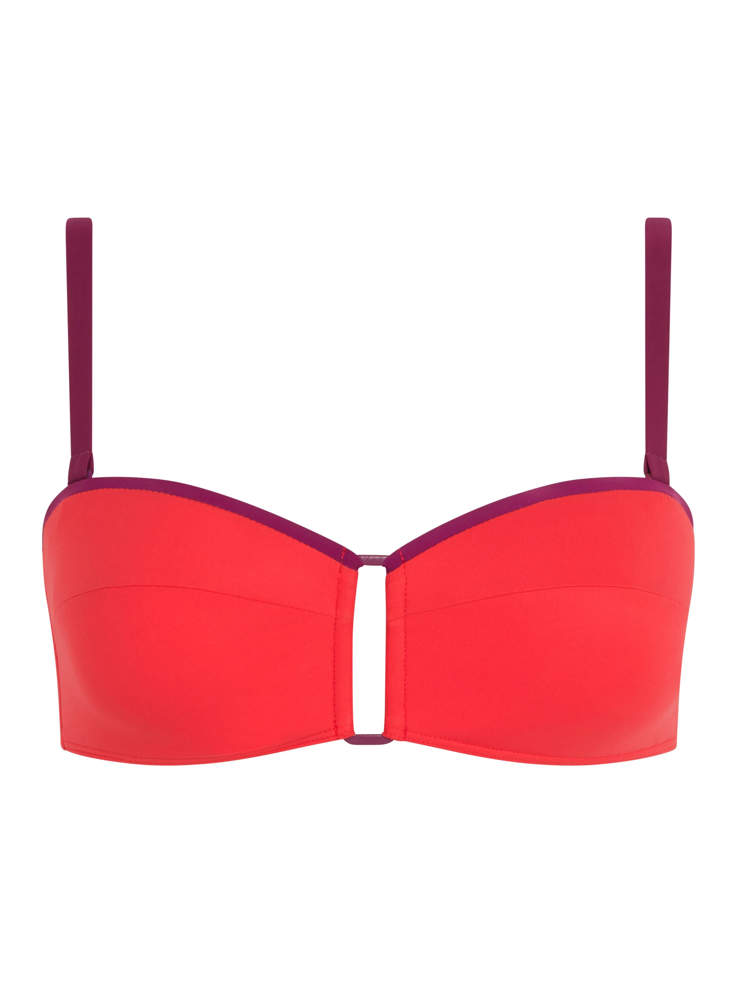  CHANTELLE   AUTHENTIC - Haut de maillot de bain sans armature bandeau bretelles amovibles | Multicolore
