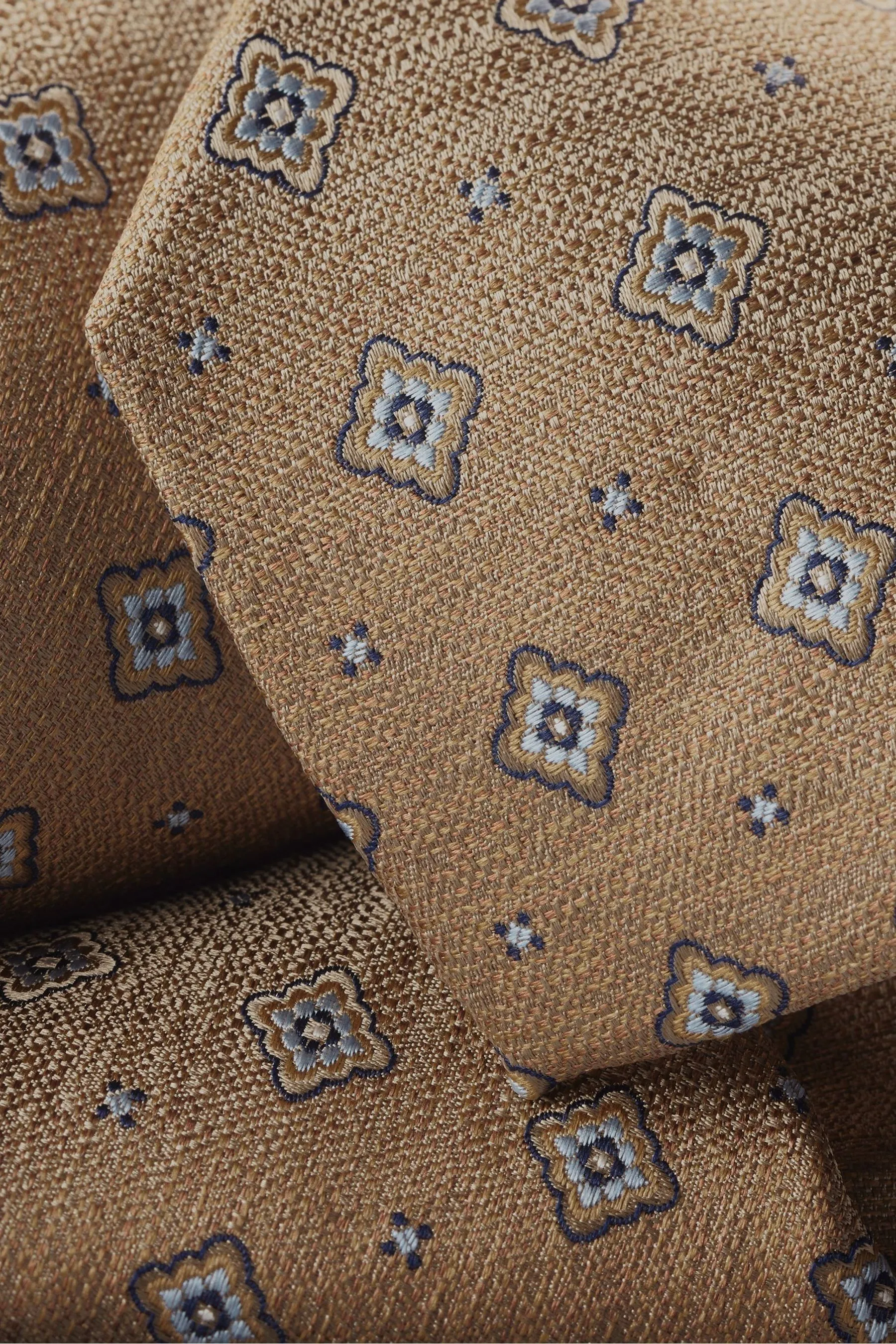 Charles Tyrwhitt - Cravatta in seta con motivo antimacchia
