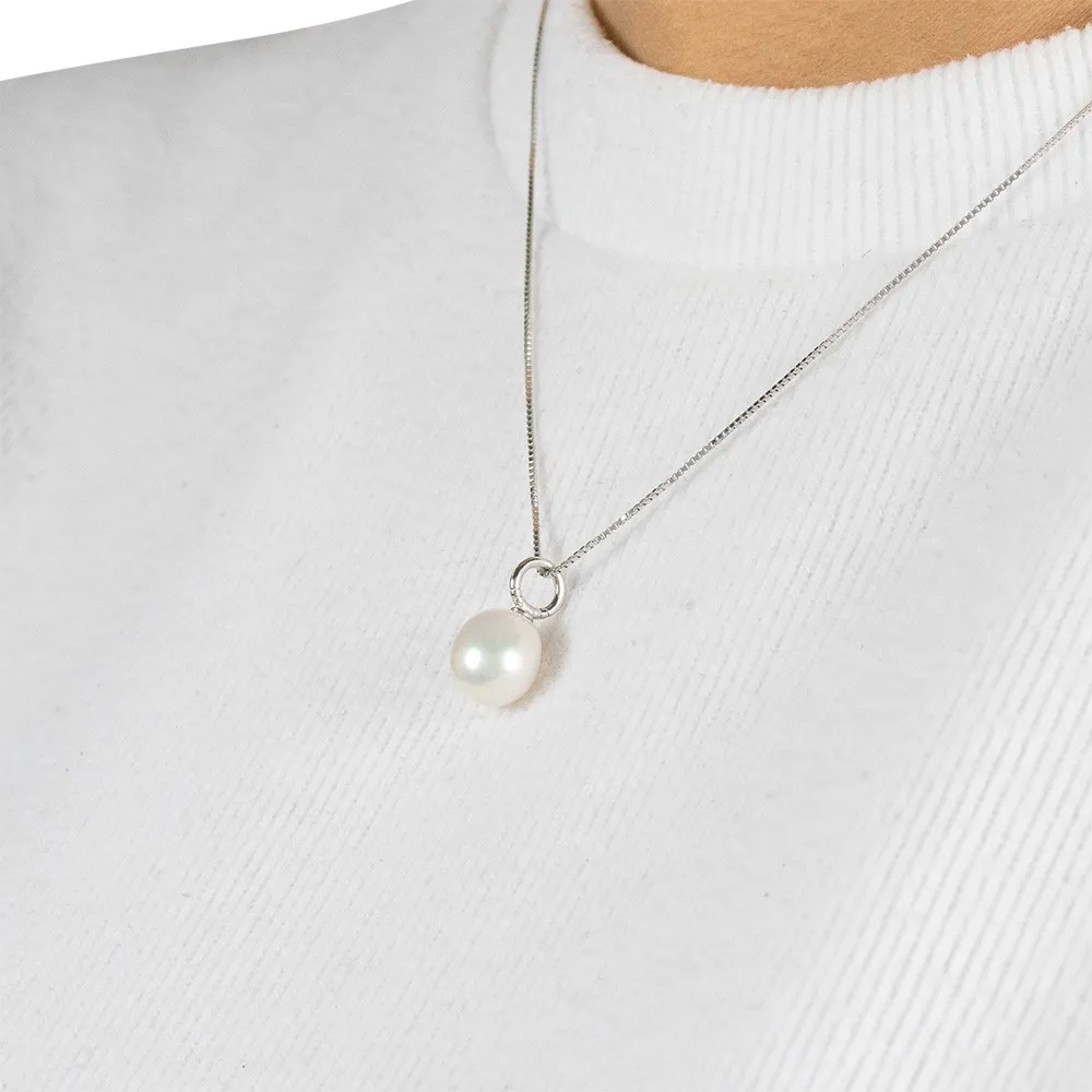collana con perla