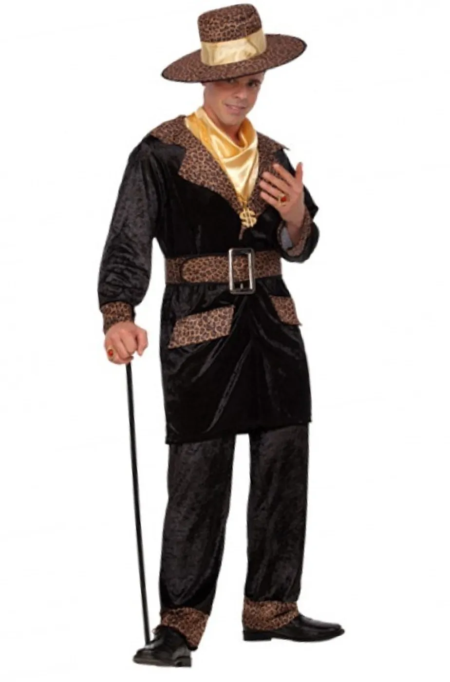 Costume da Rapper Trapper o pappone adulto