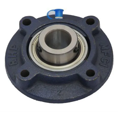 Cuscinetto flangiato NSK, 4 fori di montaggio da 10mm, Ø int 45mm x 155.6mm x 51.6mm, in Ghisa
