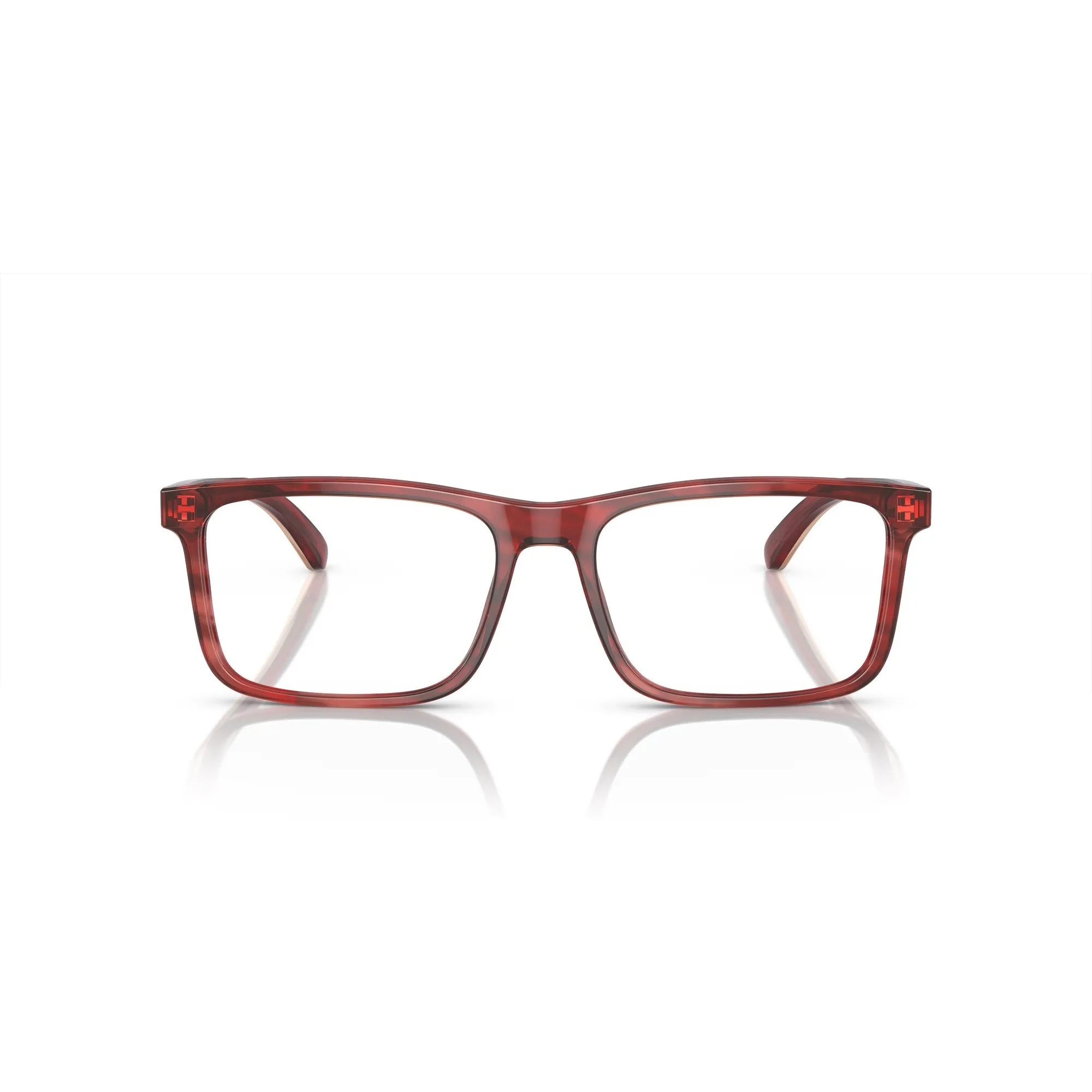   Emporio Armani EA 3227 - 6053 Bordeaux Lucido/fumé Superiore | Occhiale Da Vista Uomo 