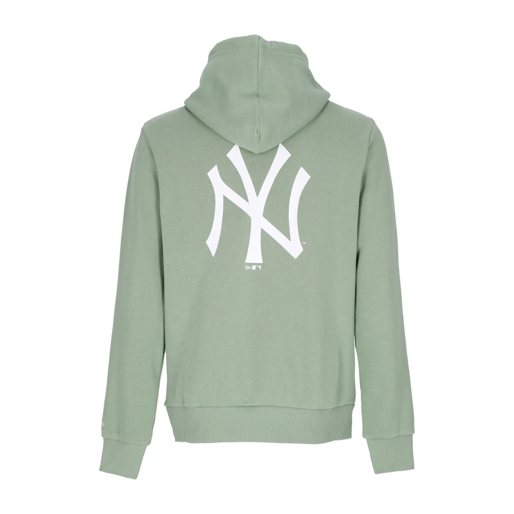 Felpa Cappuccio Uomo Mlb League Essential Bp Hoodie Neyyan Green Med