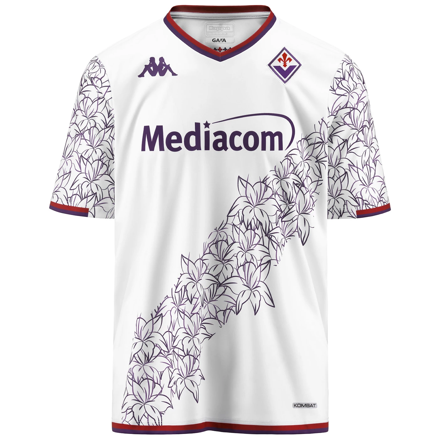 FIORENTINA MAGLIA GARA AWAY KOMBAT EXTRA 2023/24