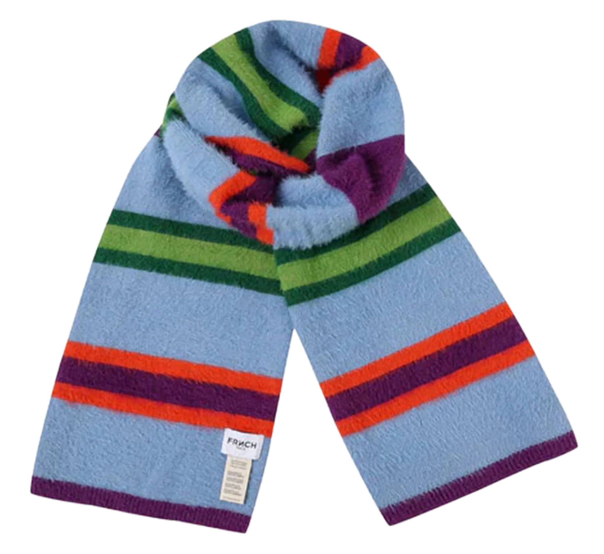  FRNCH   PHOEBY - Sciarpa a righe | Blu