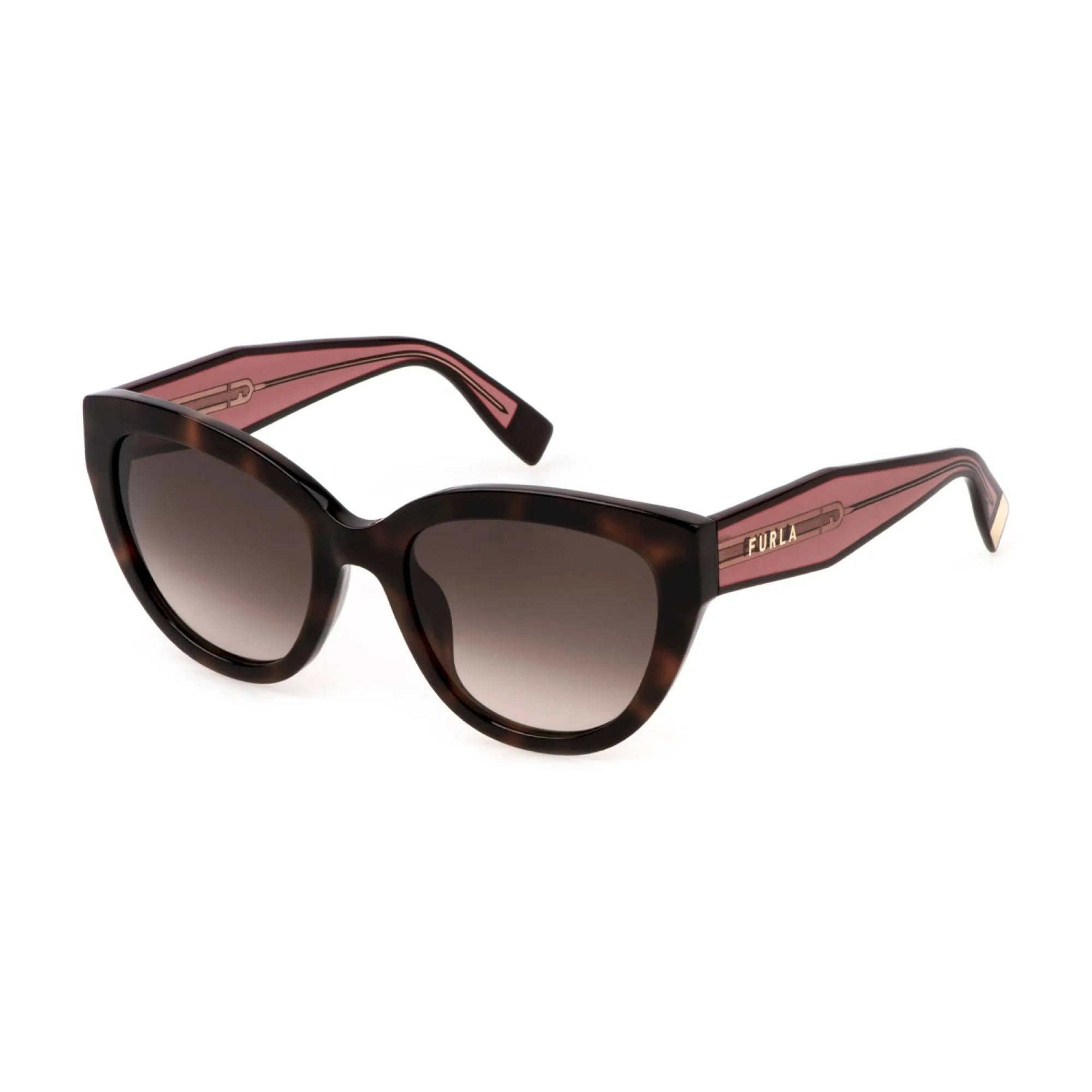   Furla SFU779 - 01AY Avana Scuro Lucido | Occhiale Da Sole Donna 