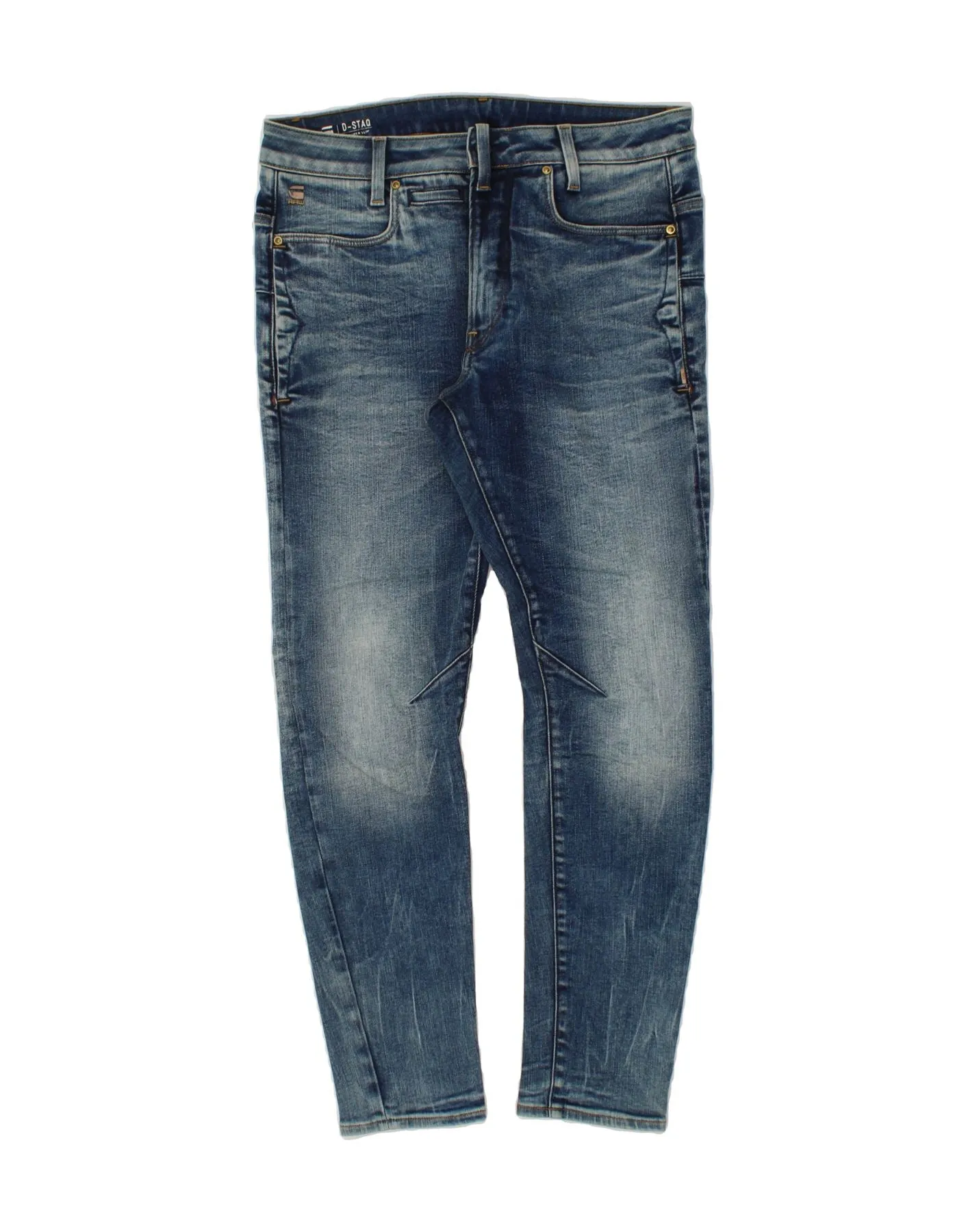 G-STAR Mens Slim Banana Tapered Jeans W32 L29 Blue Cotton