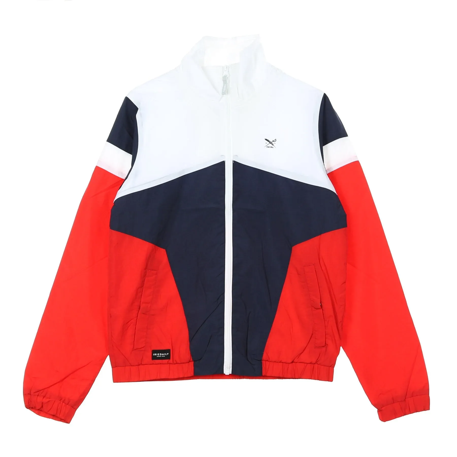 Giacca A Vento Donna Getty Jacket Navy/red