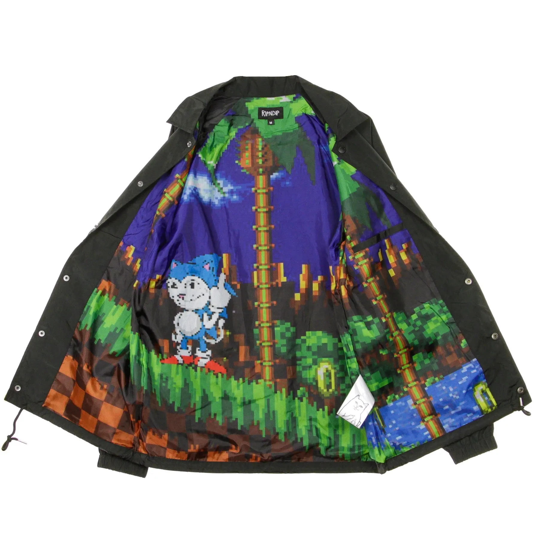 Giacca Coach Jacket Uomo Nermhog Black