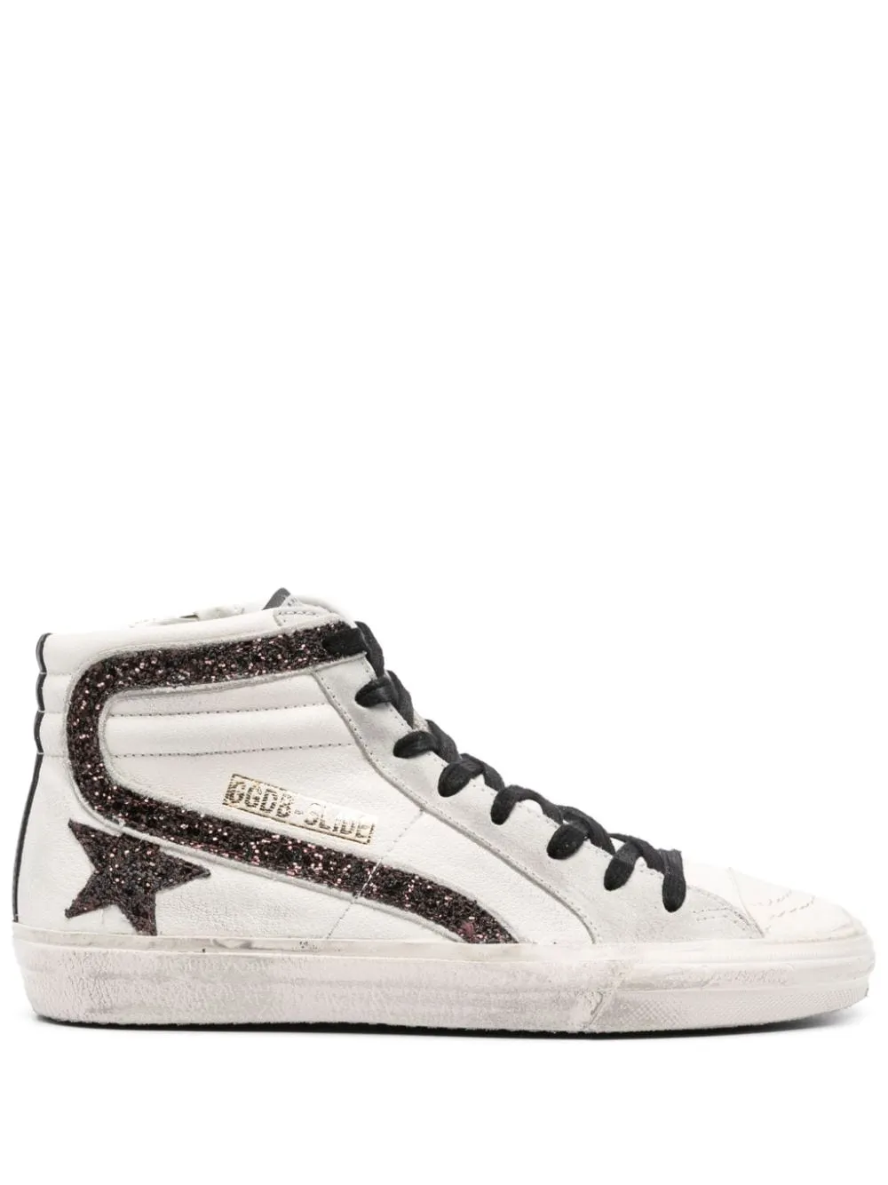 Golden Goose Deluxe Brand Sneakers Bianco Donna con paillettes
