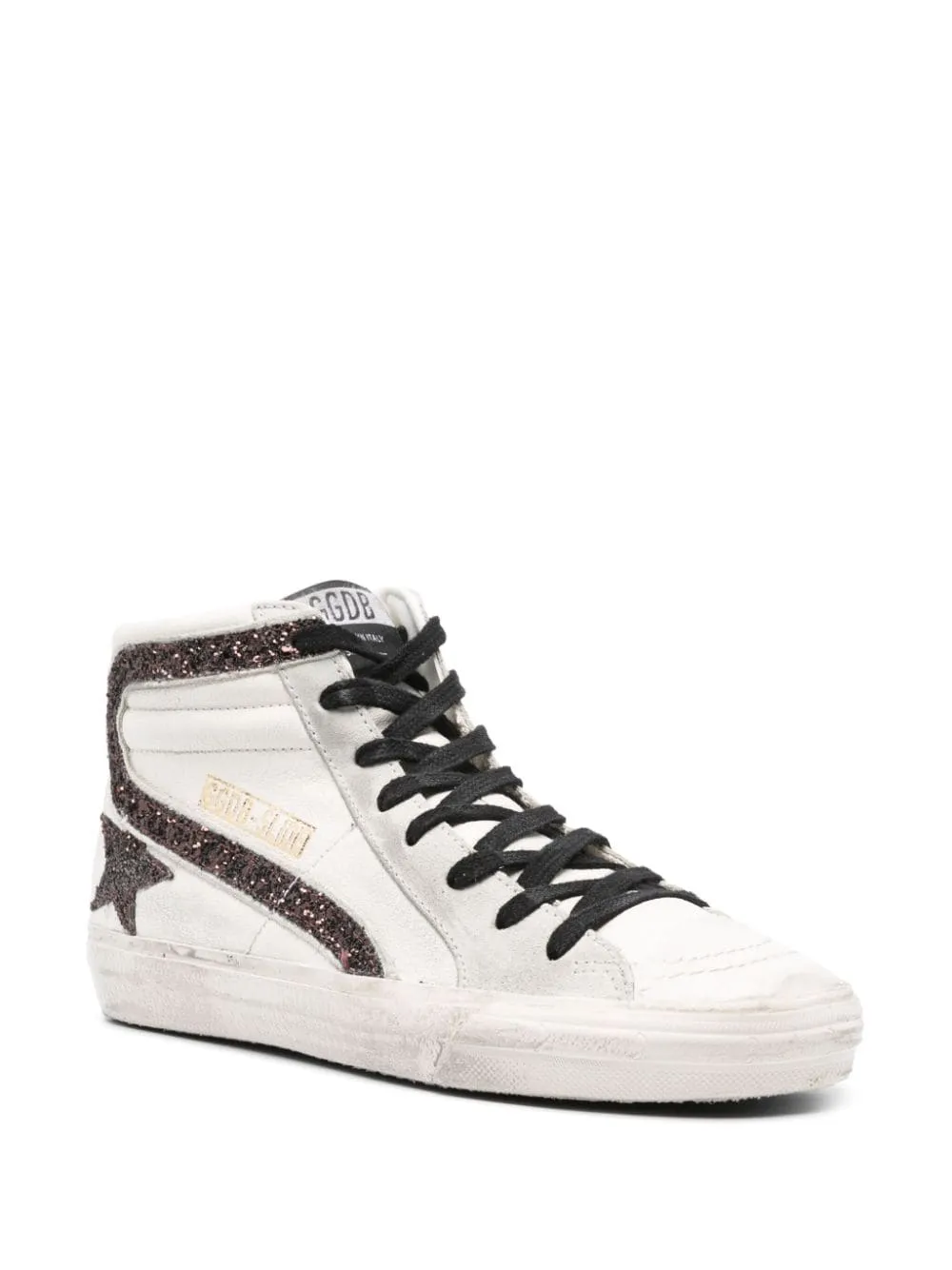 Golden Goose Deluxe Brand Sneakers Bianco Donna con paillettes