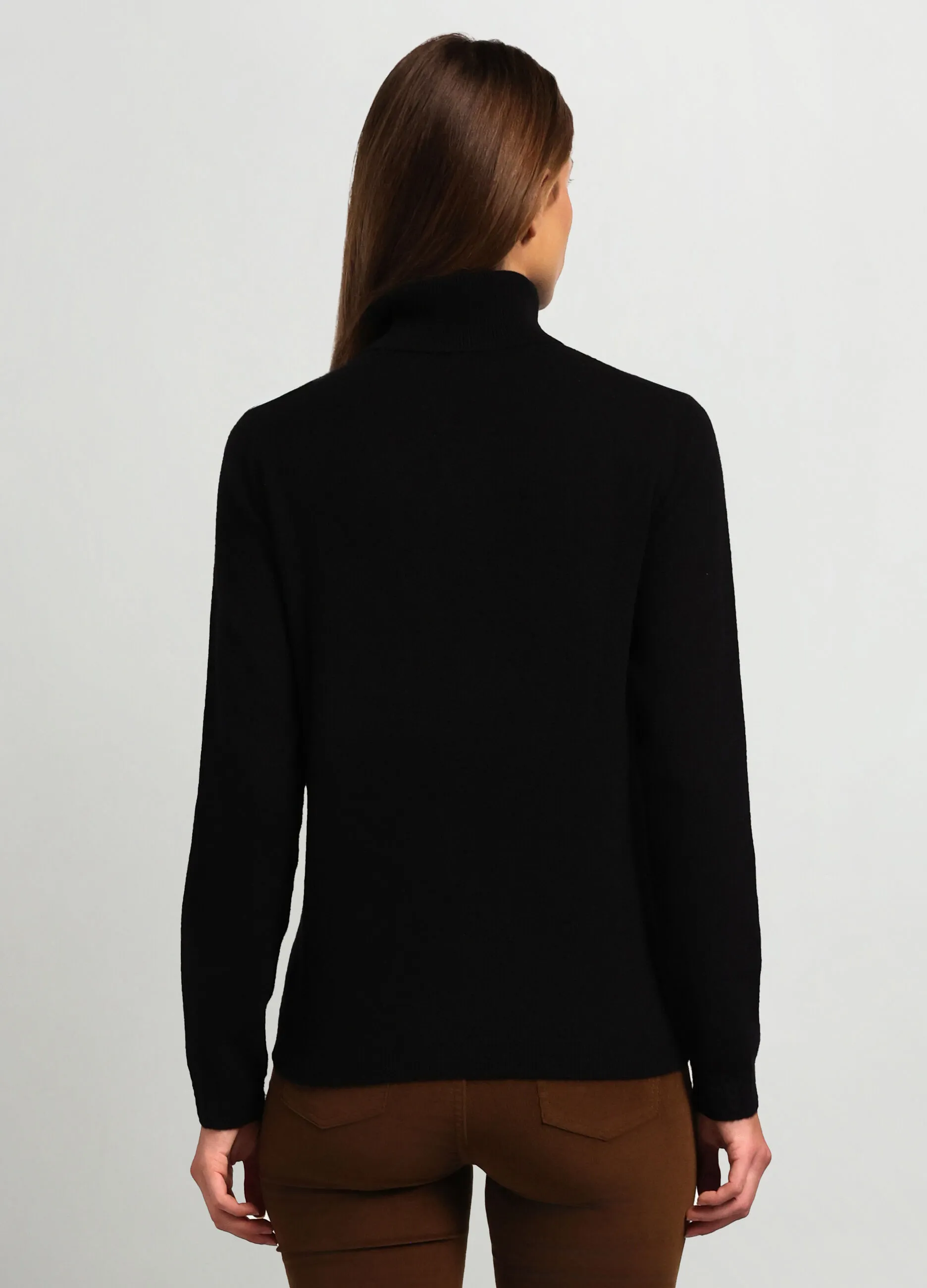 IWIE  Dolcevita tricot in puro cashmere donna