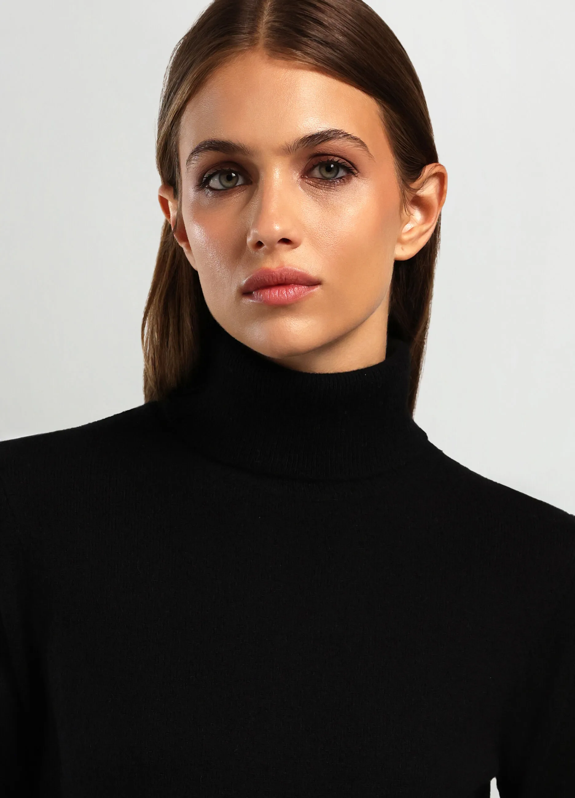 IWIE  Dolcevita tricot in puro cashmere donna