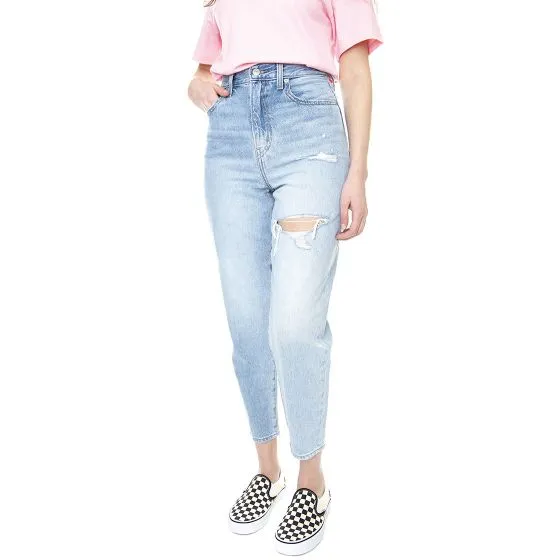 Levis High Loose Taper - Denim Jeans Donna Blu / Here To Stay    