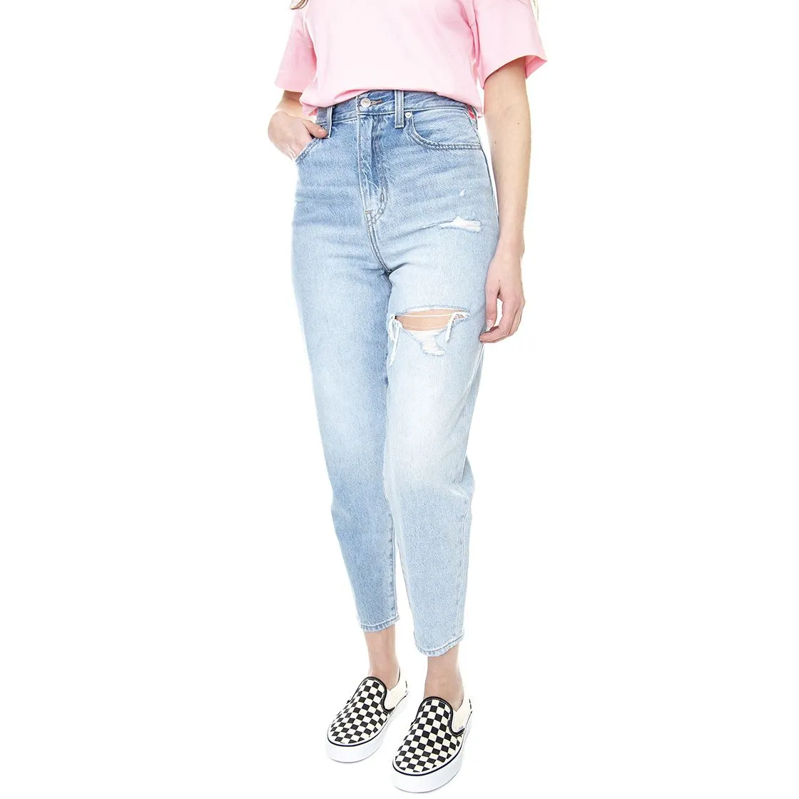 Levis High Loose Taper - Denim Jeans Donna Blu / Here To Stay    