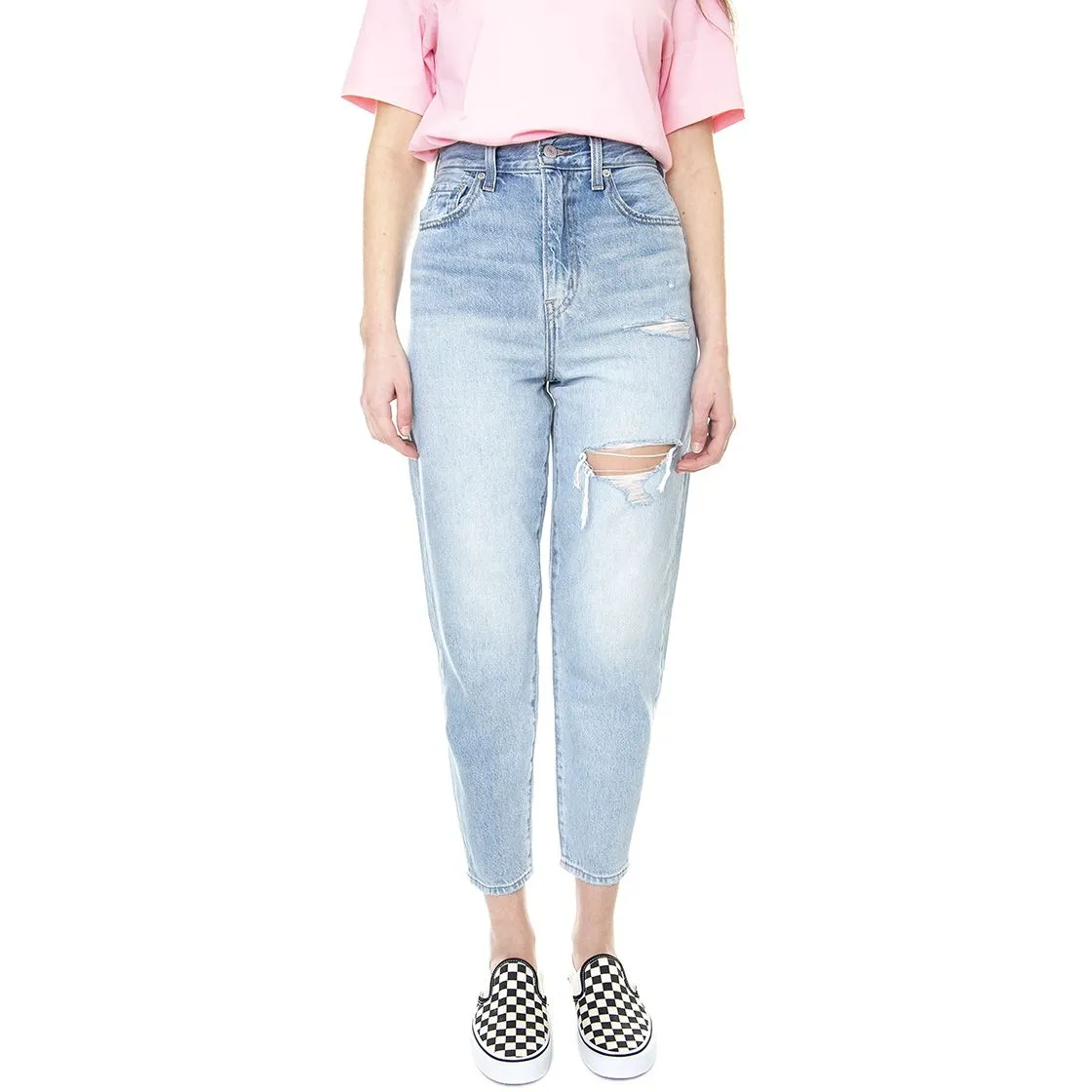Levis High Loose Taper - Denim Jeans Donna Blu / Here To Stay    