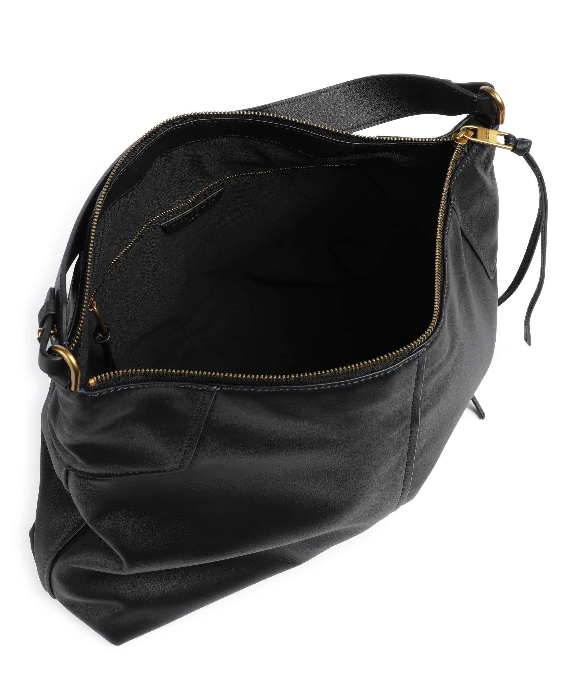  Liebeskind Mila Kodiaq Sheep L Borsa hobo pelle di pecora nero  