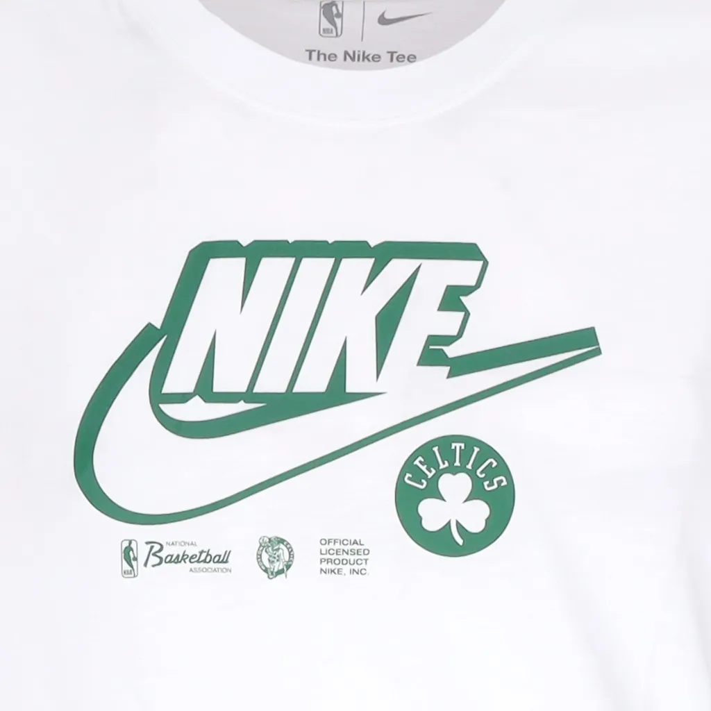 maglietta uomo nba dri-fit essential logo tee boscel WHITE