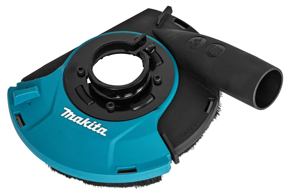 Makita 9565CVRX2 SMERIGLIATRICE REGOLAZIONE GIRI 1400W PIALLA DA MURO MASSETTI CON CUFFIA ASPIRAZIONE
