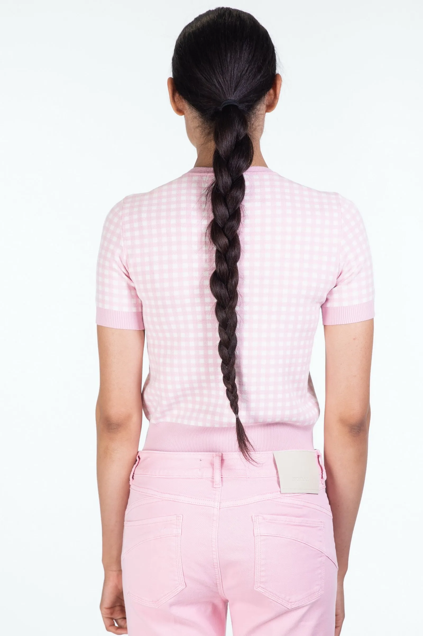 MAX MARA STUDIO maglia in filato jacquard EPOCA