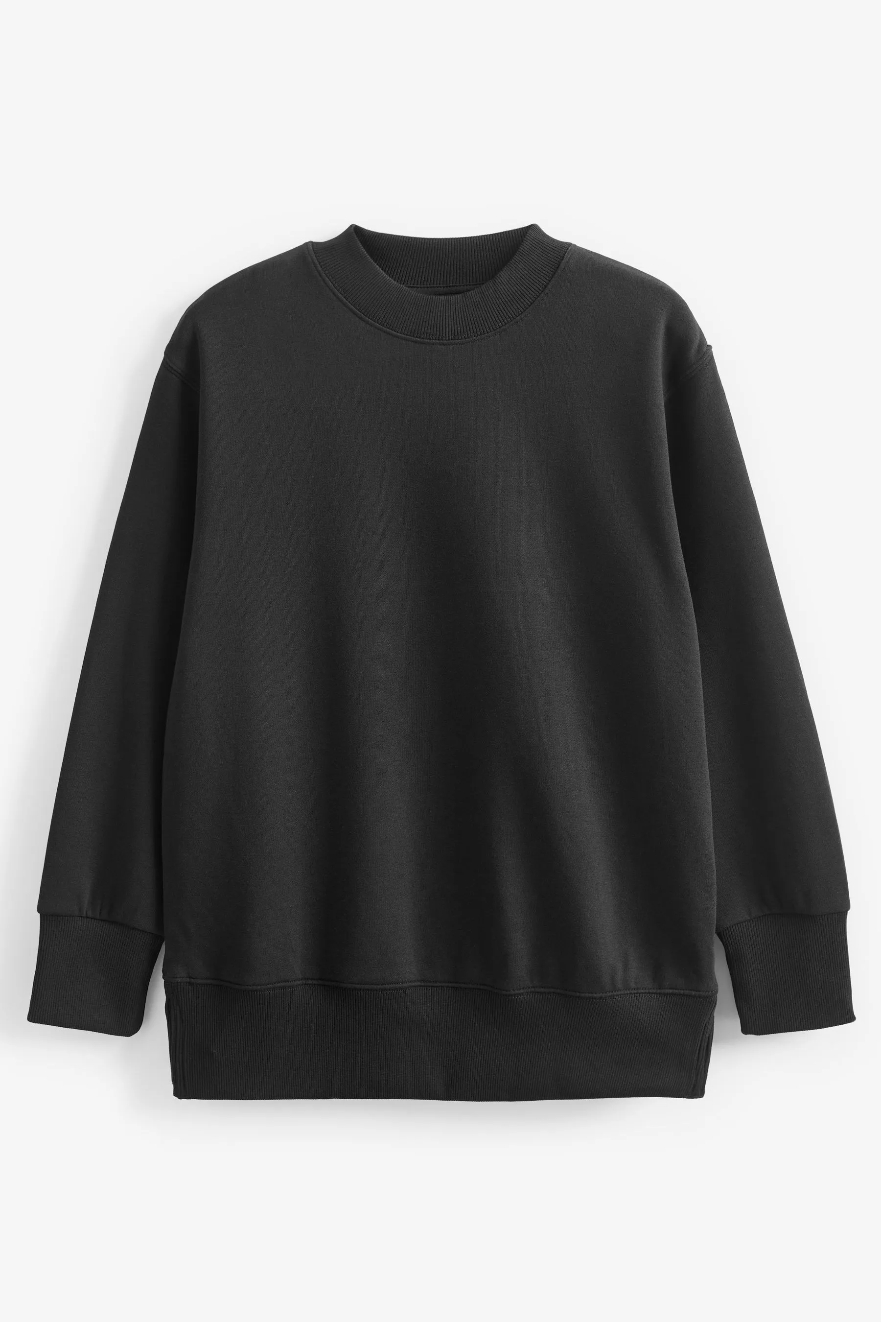 Must-have - Felpa lunga in cotone con vestibilità comoda    
