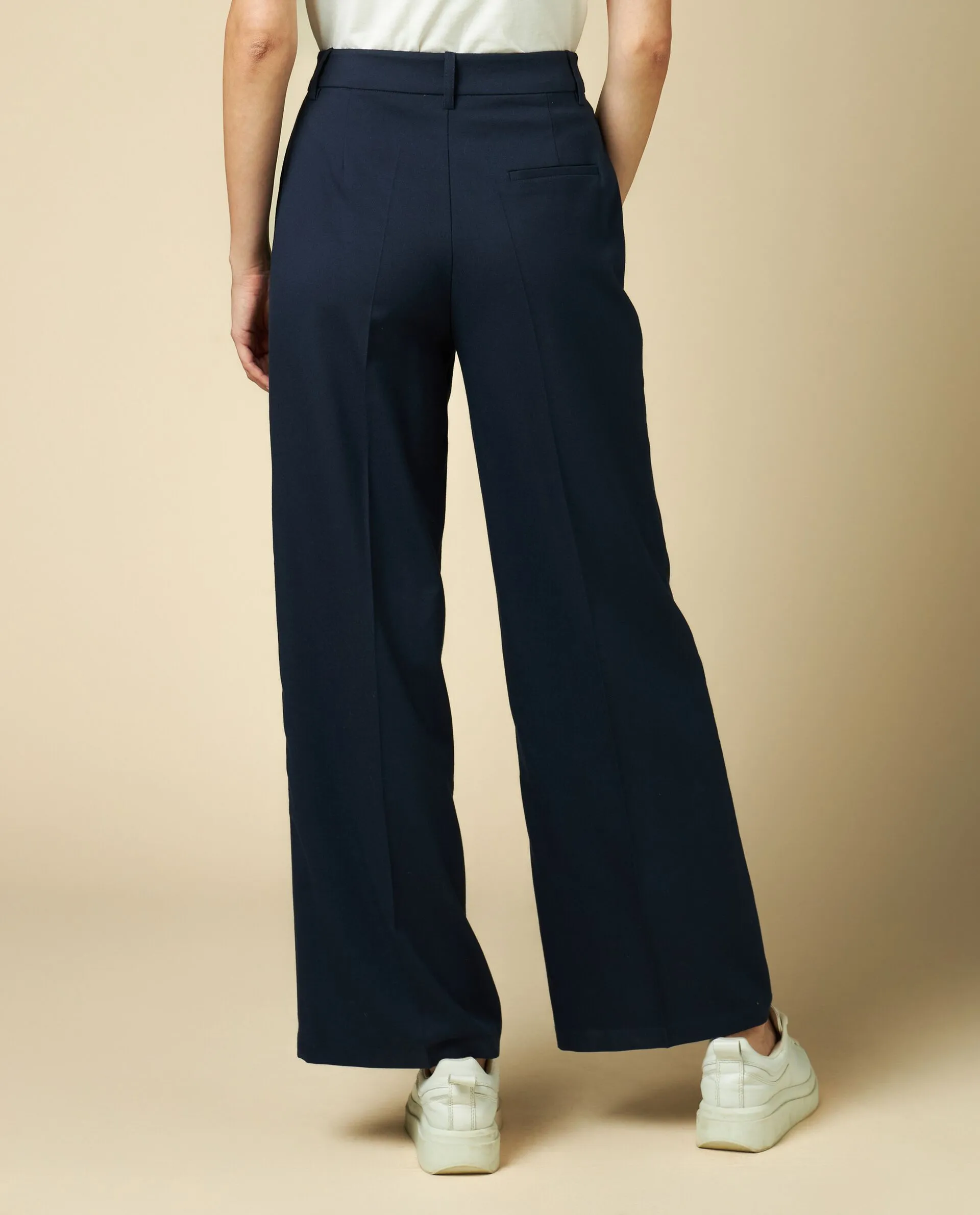 NICE & CHIC  Pantalone palazzo con pinces donna