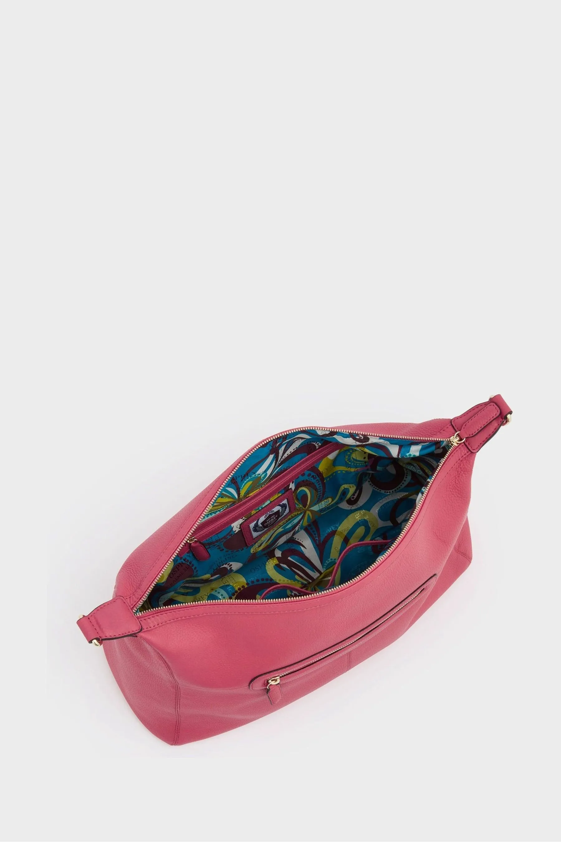 OSPREY LONDON Hendrix - Borsa hobo oversize in pelle
