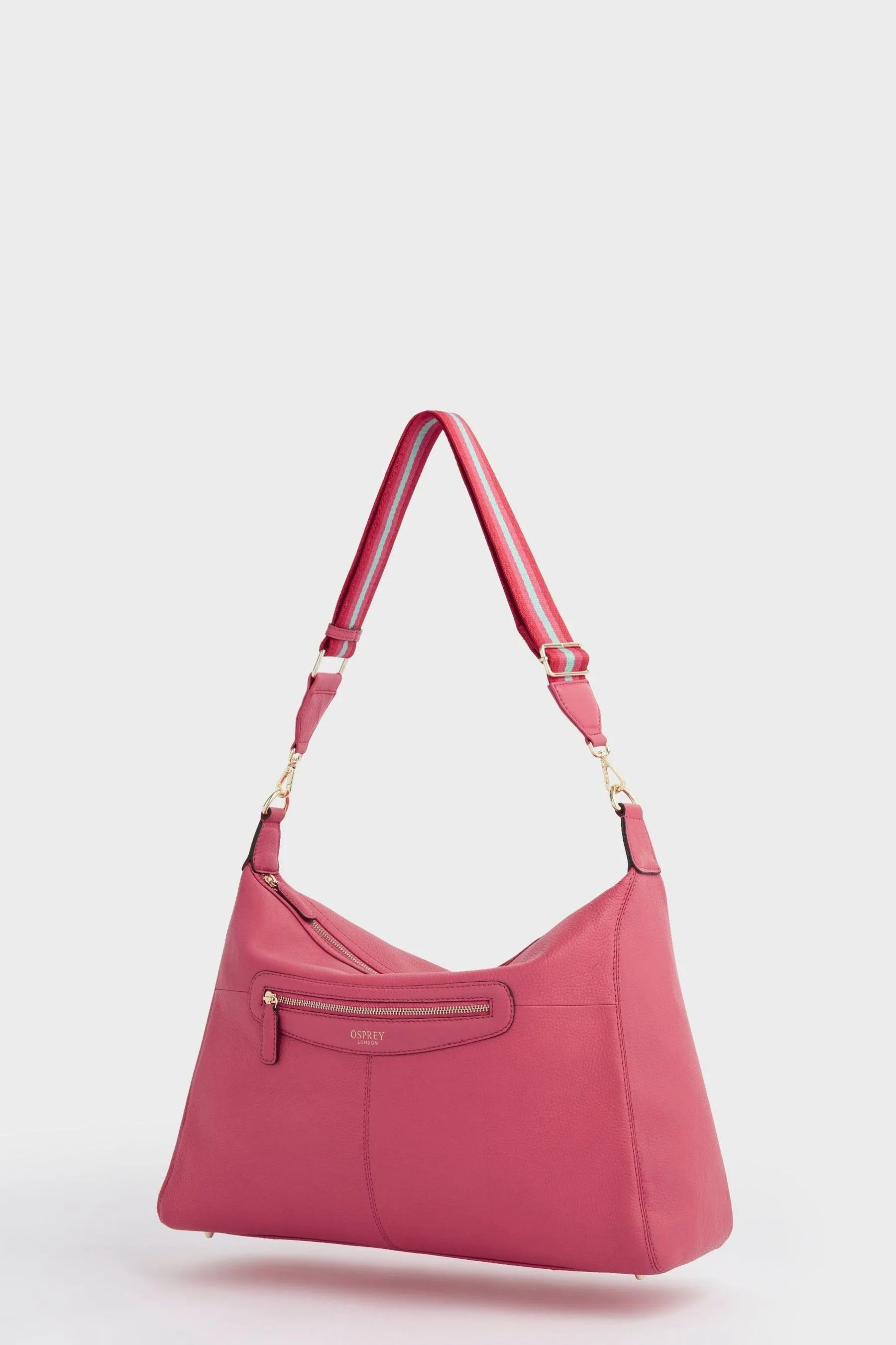 OSPREY LONDON Hendrix - Borsa hobo oversize in pelle