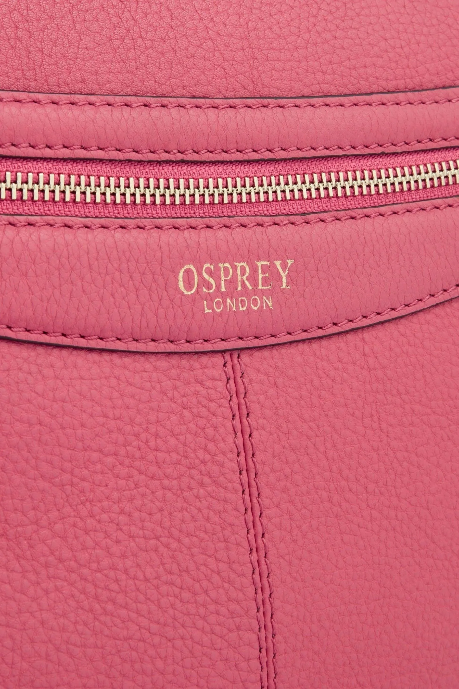 OSPREY LONDON Hendrix - Borsa hobo oversize in pelle