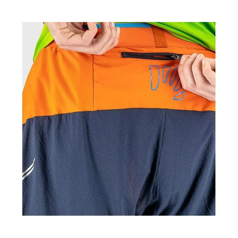 Pantaloncini da uomo Karpos Fast Evo (tangerine/spazio esterno)