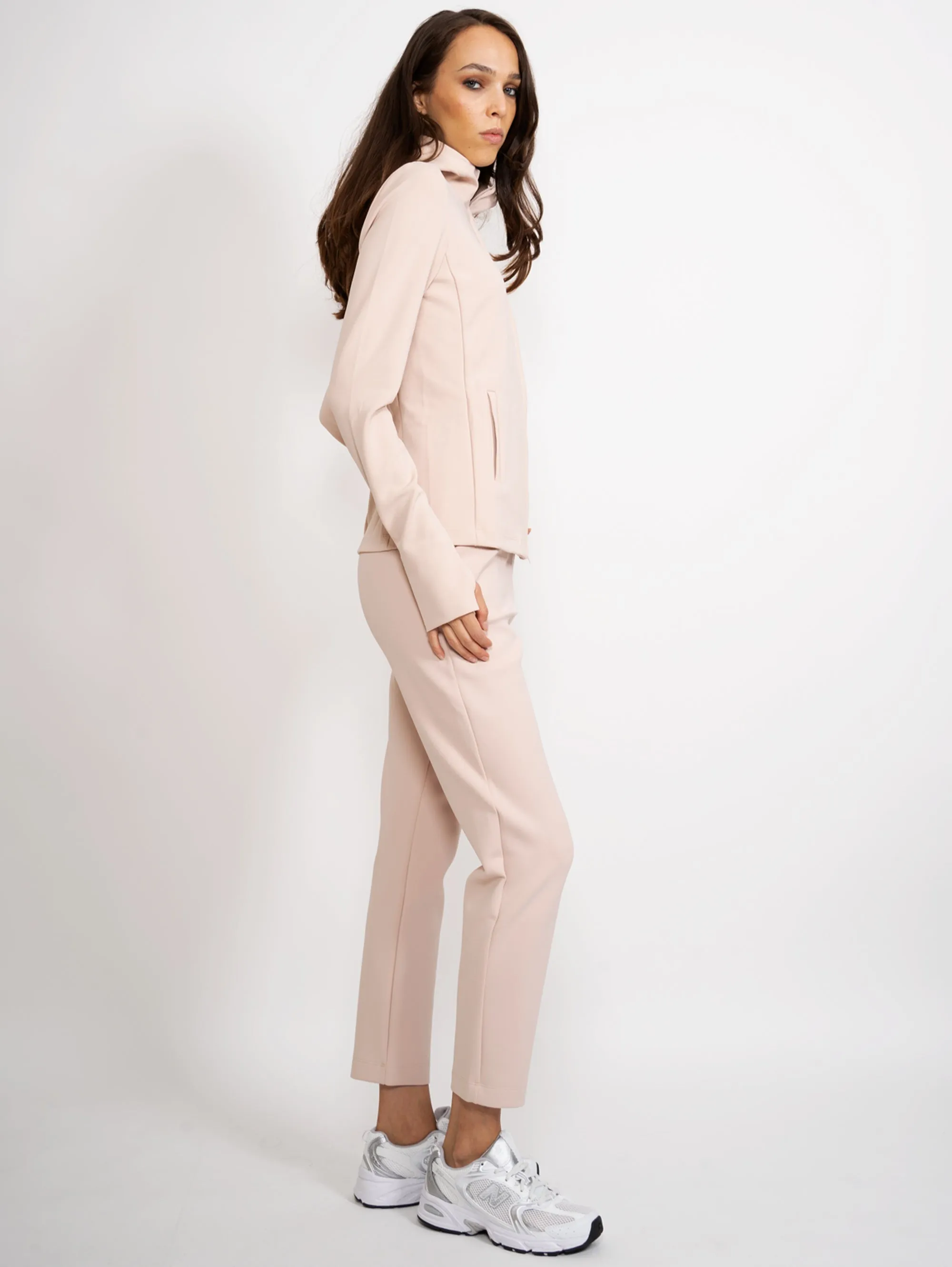 Pantaloni in Pile Tecnico Rosa